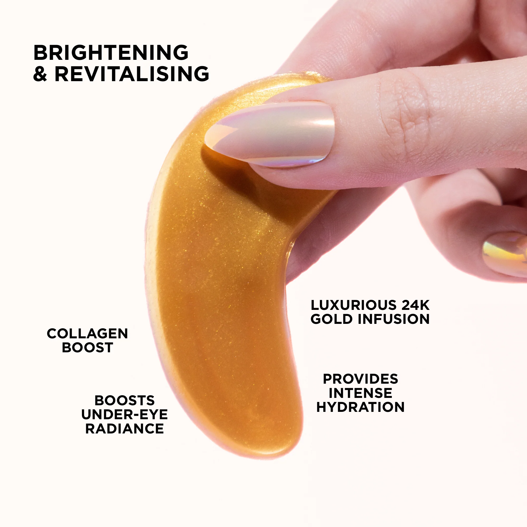 Lonvitalite 24K Gold & Collagen Eye Masks – 6 Pack - Image 3