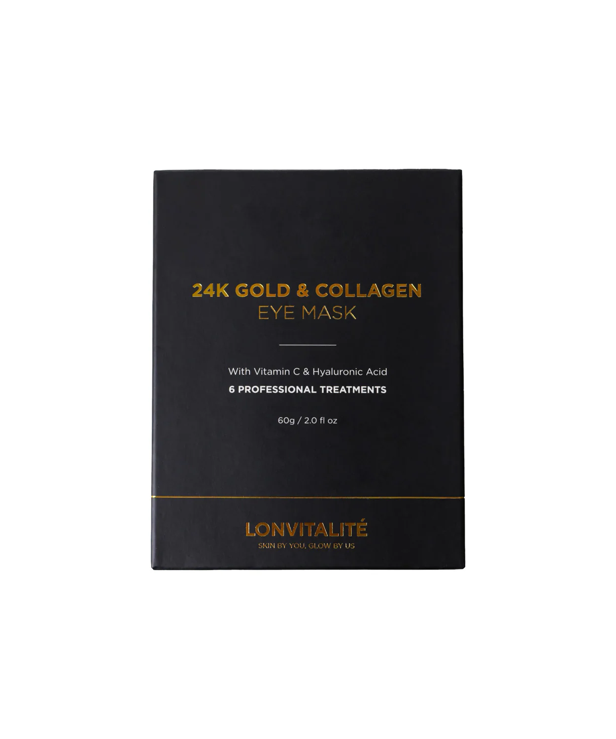 Lonvitalite 24K Gold & Collagen Eye Masks – 6 Pack - Image 4